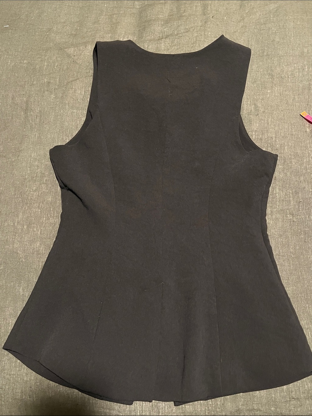 Black blazer vest - Picture 5 of 6